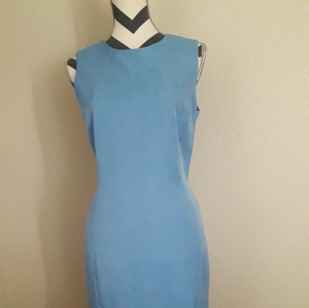 Pret A Porter Suits 8 Vintage 90s Blue Dress Women